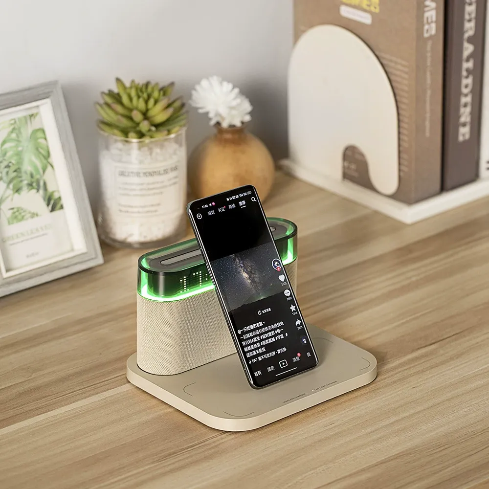 wireless charging for mobile phone and clock