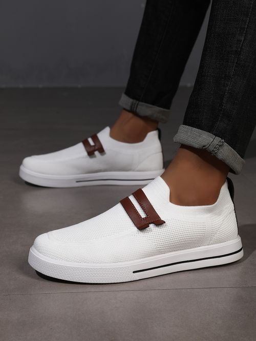 Breathable casual shoes, large-sized soft and elastic mesh shoes, sports shoes