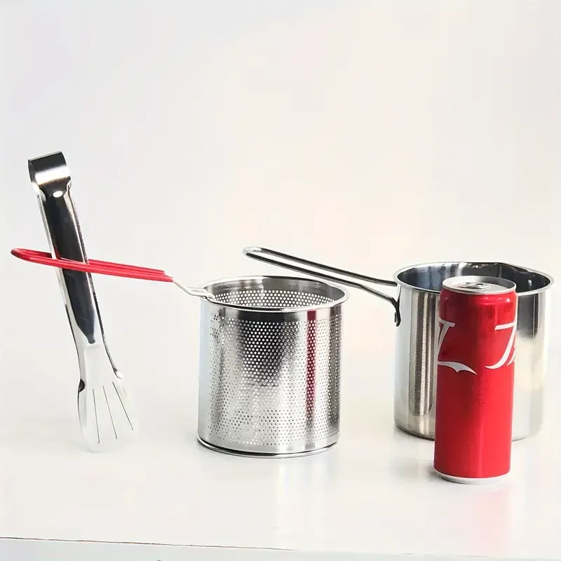 Deep Fry Delicious Meals With This Frying Pot For Restaurant - Perfect For French Fries, Chicken & More