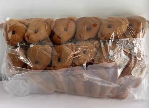 10 Adorable Mini Soft Cloth Teddy Bear