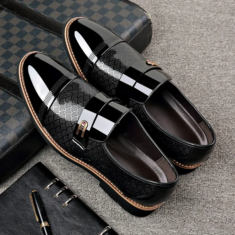 High-end business formal leather shoes