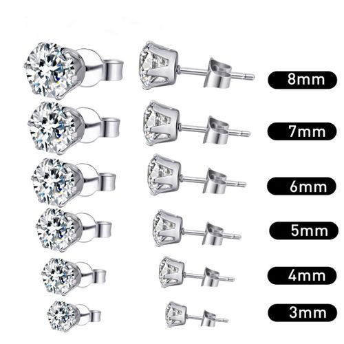 Professional Ear Piercing Kit with Steel Studs - Safe & Easy Body Piercing Tool for Ears, Nose, and Belly