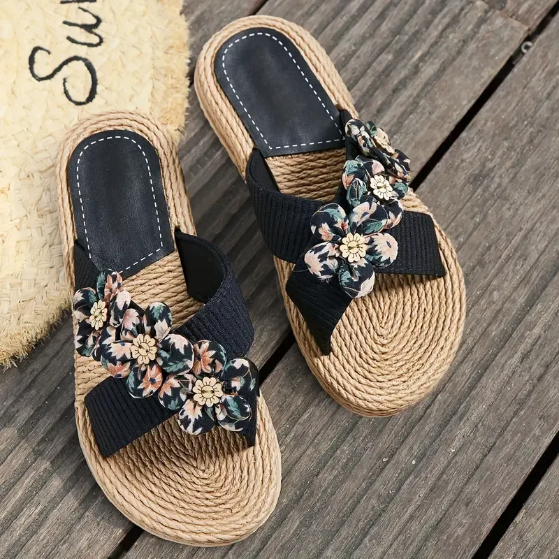 Women's Floral Decor Sandals