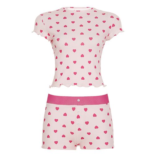 women's heart slim suit
