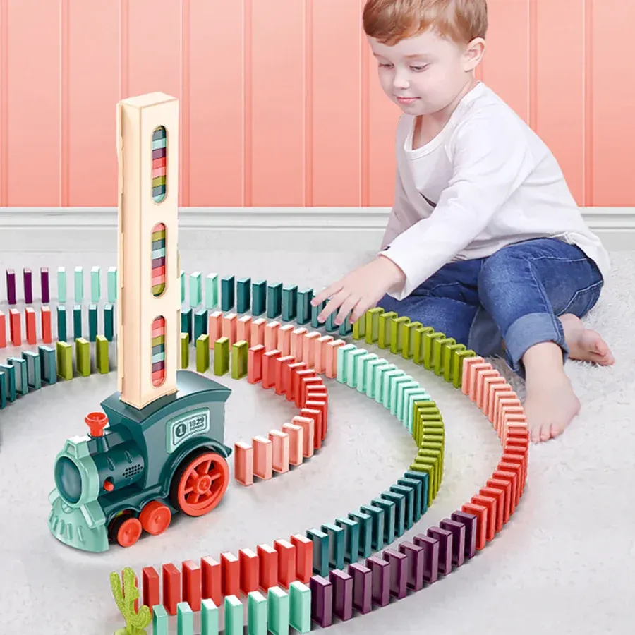 🚙🚙Dominoes Automatic Domino Train
