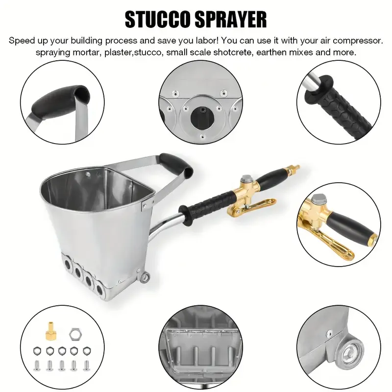 Hole Wall Cement Spray Gun