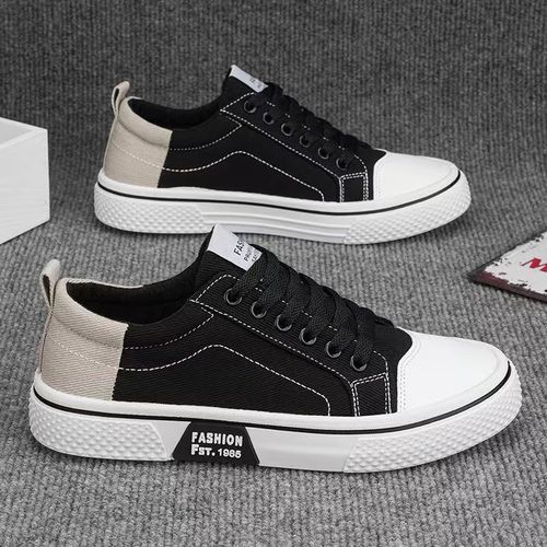 Classic canvas shoes for men, new summer men's shoes, breathable, versatile, non-slip, wear-resistant, 2025 popular casual shoes