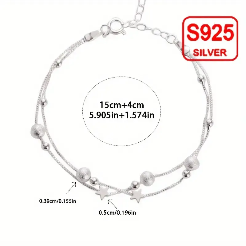 3.1g Exquisite Star Design Double Layer