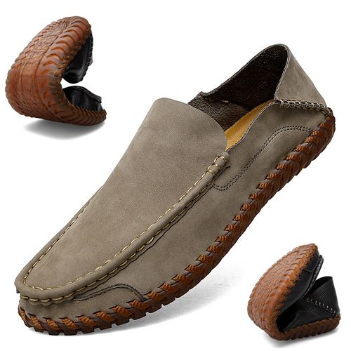Plus Size Men's Comfy Slip-On Loafers