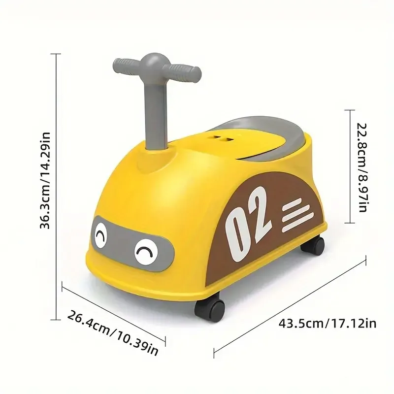 1pc Kids Racing Car Potty Chair, Toddler Toilet Training Seat With Handles, Polypropylene Material, Sturdy And Safe, Easy Clean, Fun Design, For Boys And Girls