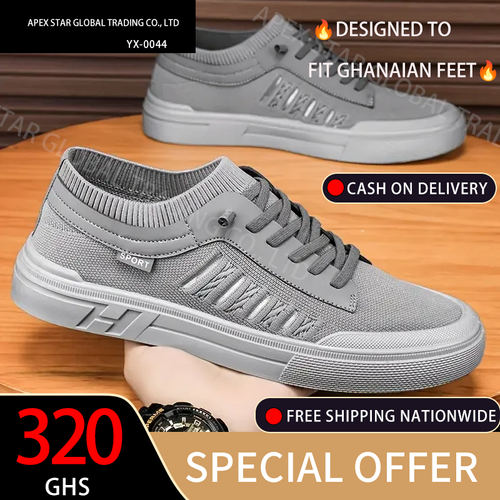 Men's Summer Breathable Sock Shoes, Non Slip Low Top Skate Shoes With Elastic Shoelace, Outdoor Walking Camping Traveling