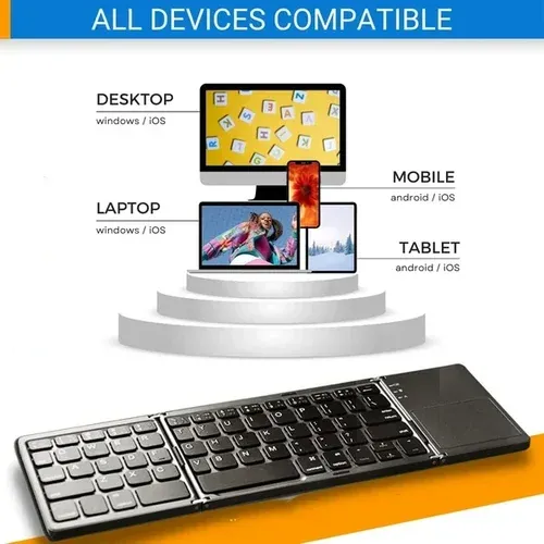 ⌨Portable Foldable Bluetooth keyboard