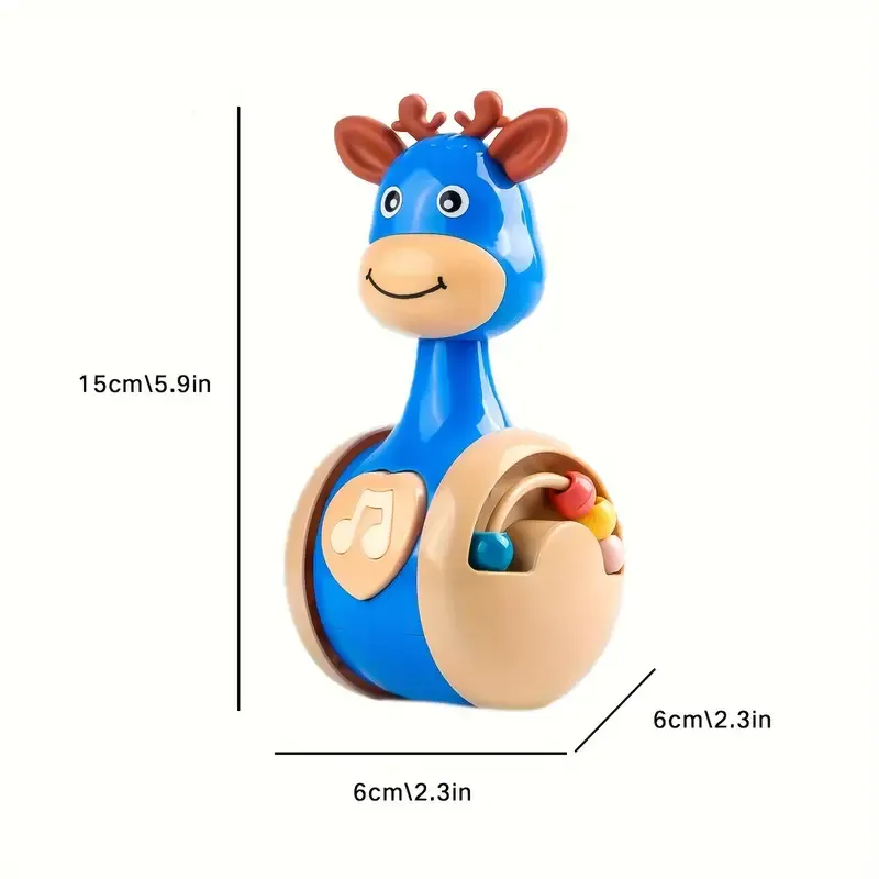 Sliding Deer Tumbler Baby Toy
