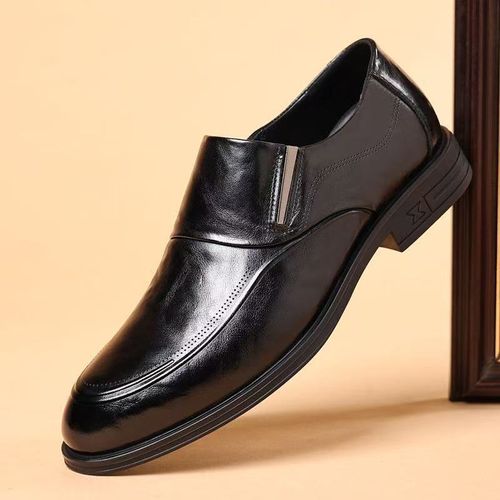 2025 New Men's Casual Shoes, Business Versatile Leather Shoes, Fashionable and Trendy Loafers, Slip-on Sports Shoes for Men