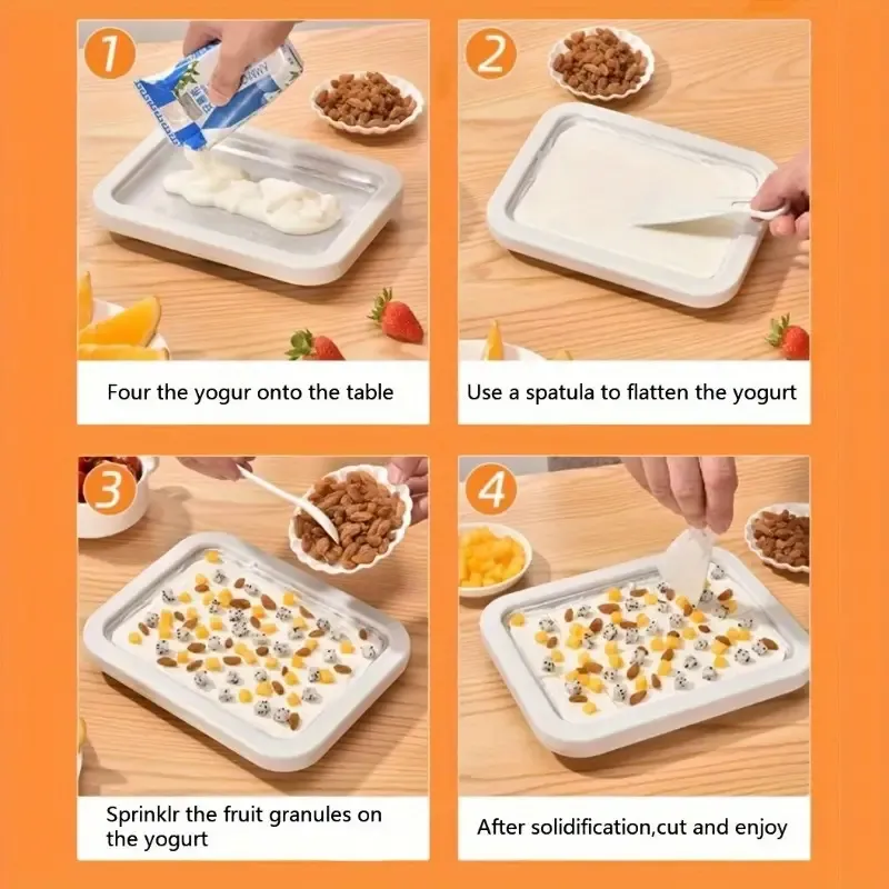 Stainless Steel Ice Cream Maker