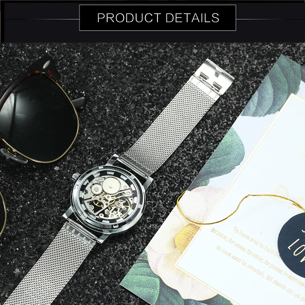 Round Dial Roman Number Analog Quartz Watch