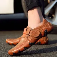 Men's Casual Leather Shoes, Driving Shoes for Men