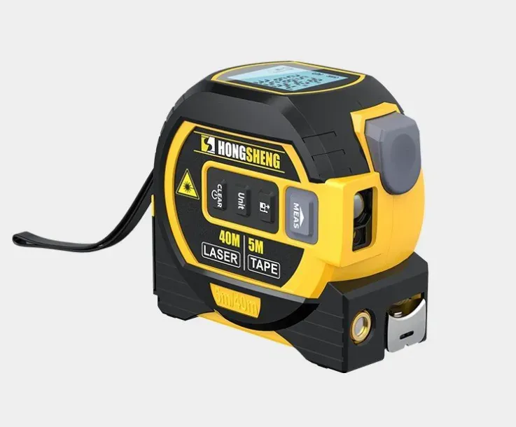 Steel tape distance meter