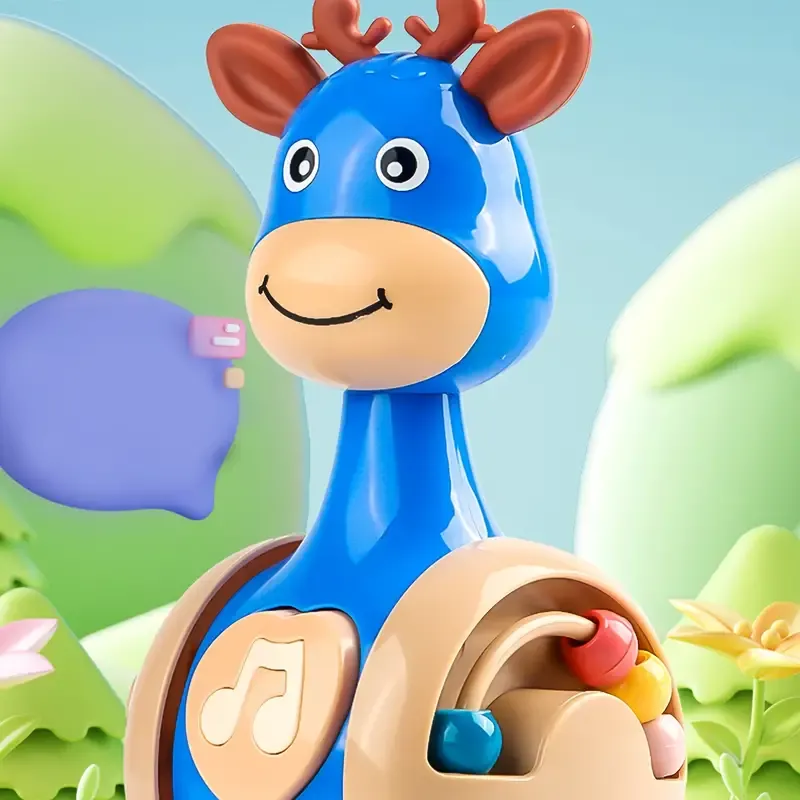 Sliding Deer Tumbler Baby Toy