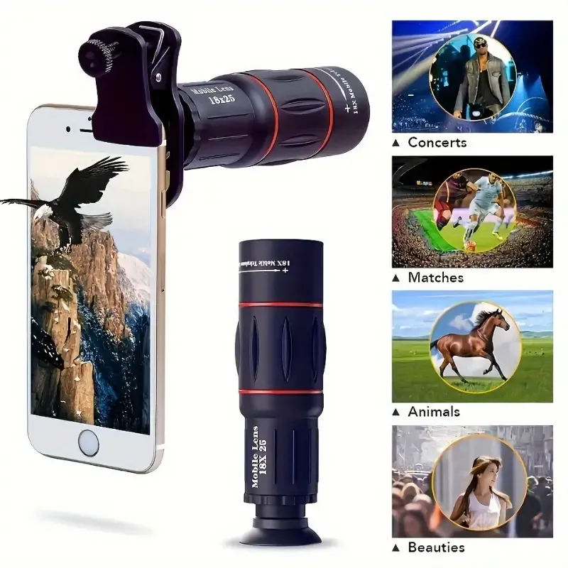 Optical Zoom Telephoto Monocular