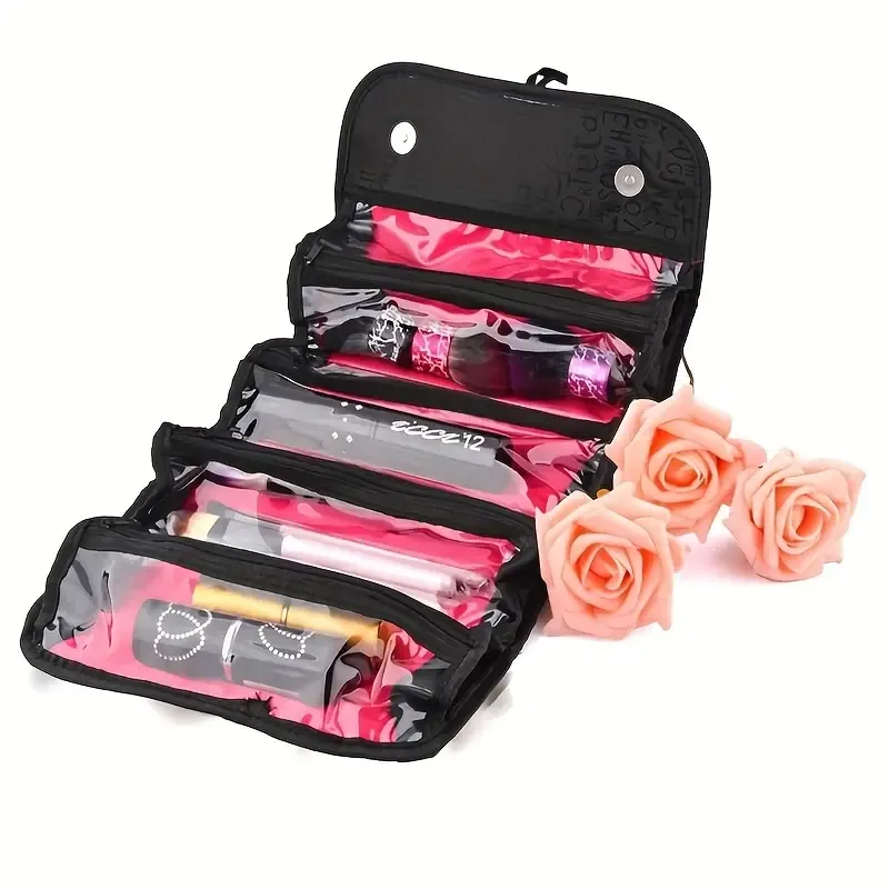 Hanging Large Capacity Four-layer Travel Bag, Toiletry Bag, Jewelry Bag, Makeup Bag Storage Bag