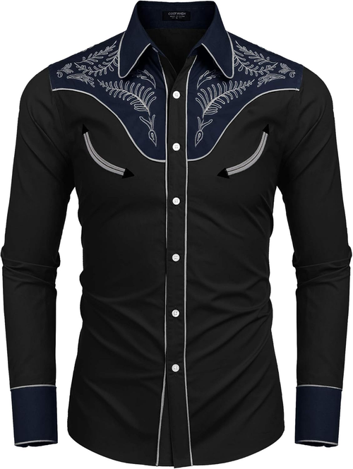 Men's Western Cowboy Shirt
