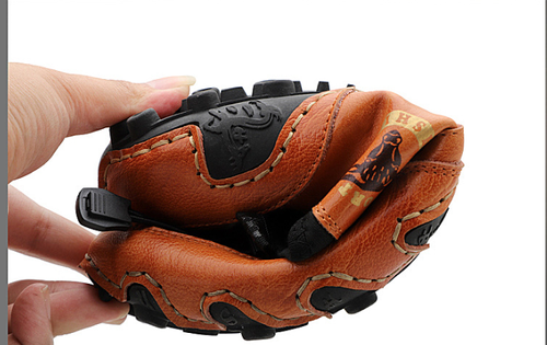Spring new men's octopus large size soft sole casual shoes business breathable retro men's shoes