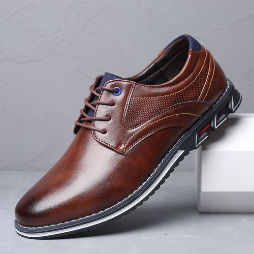 Soft sole soft leather business formal shoes for men
