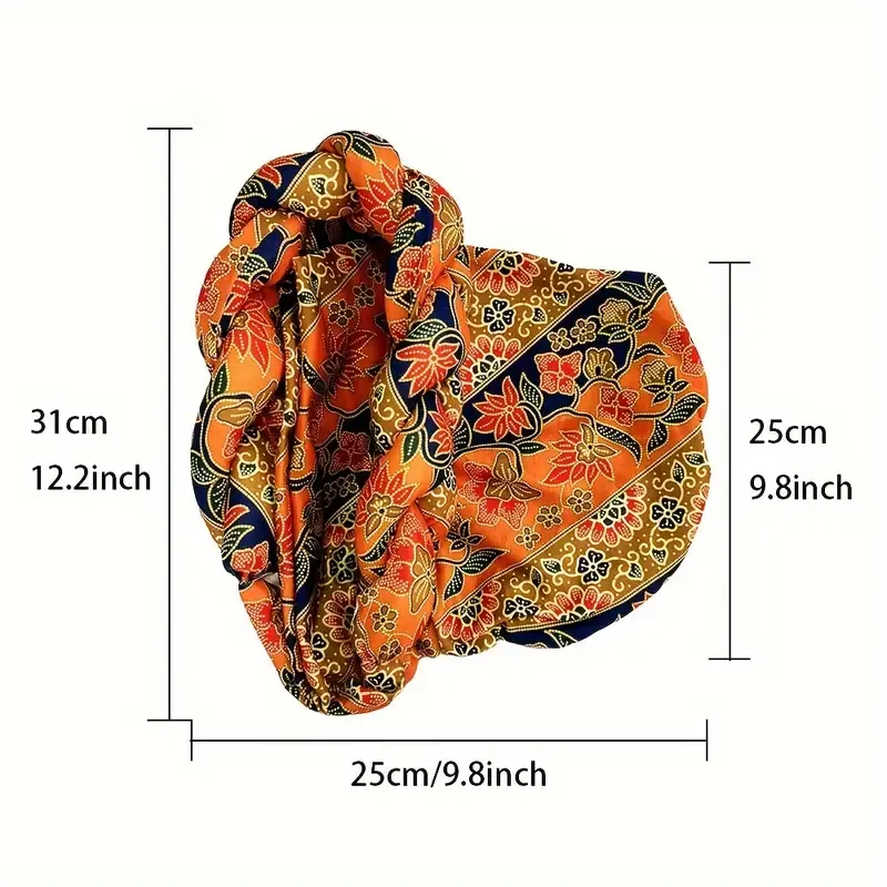 Chic Elastic African Print Turban