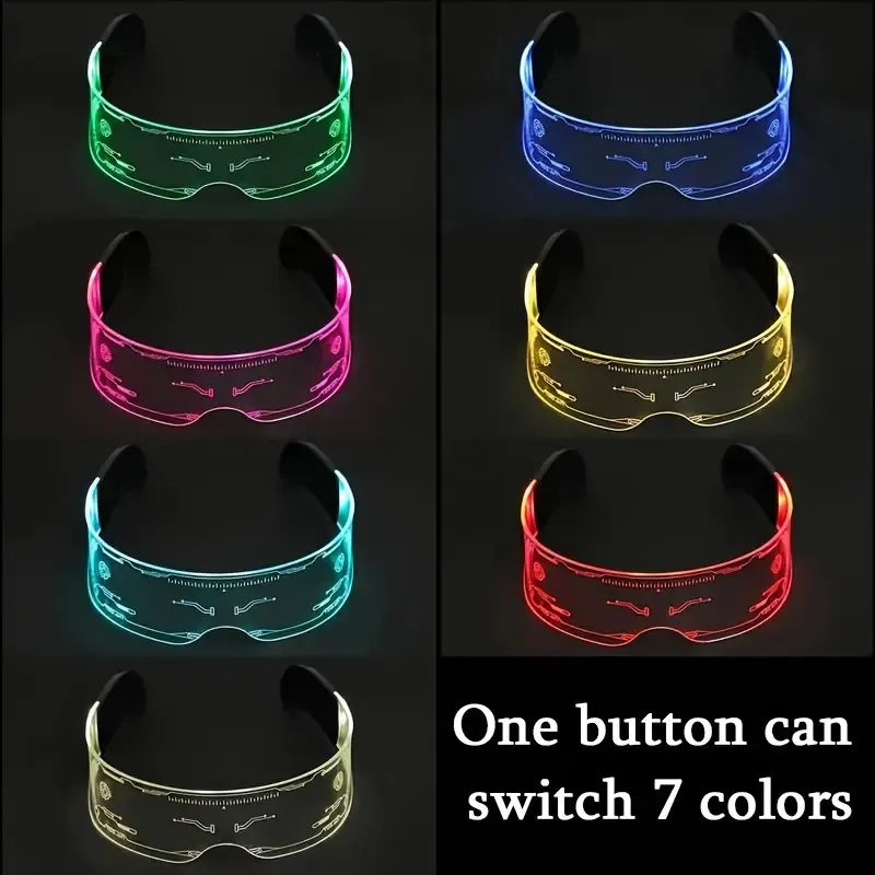 Colorful LED Glasses