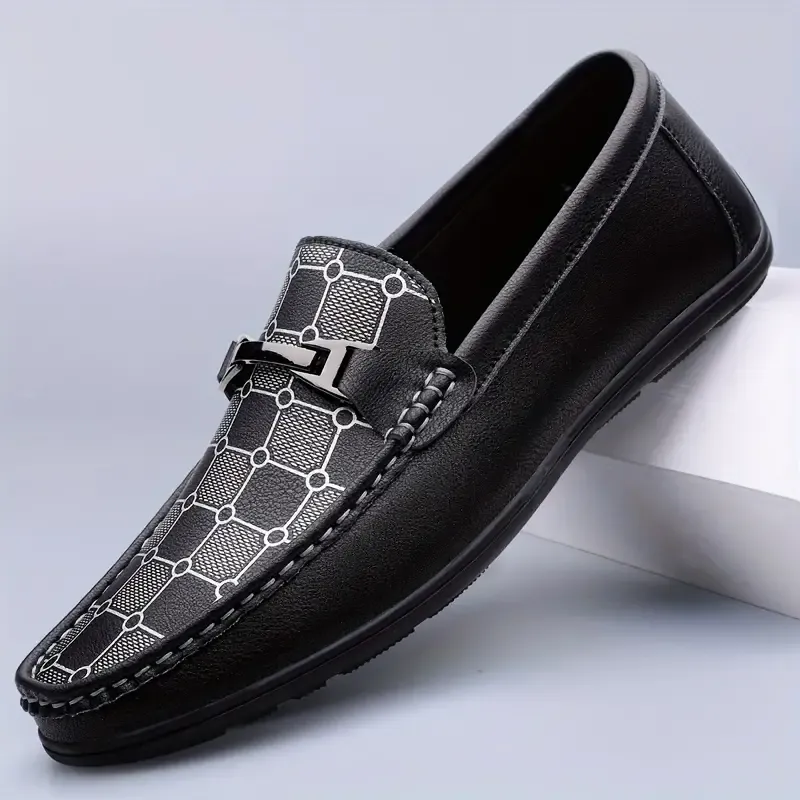 Men's Luxurious Vintage-Style Slip-On Bit Loafers