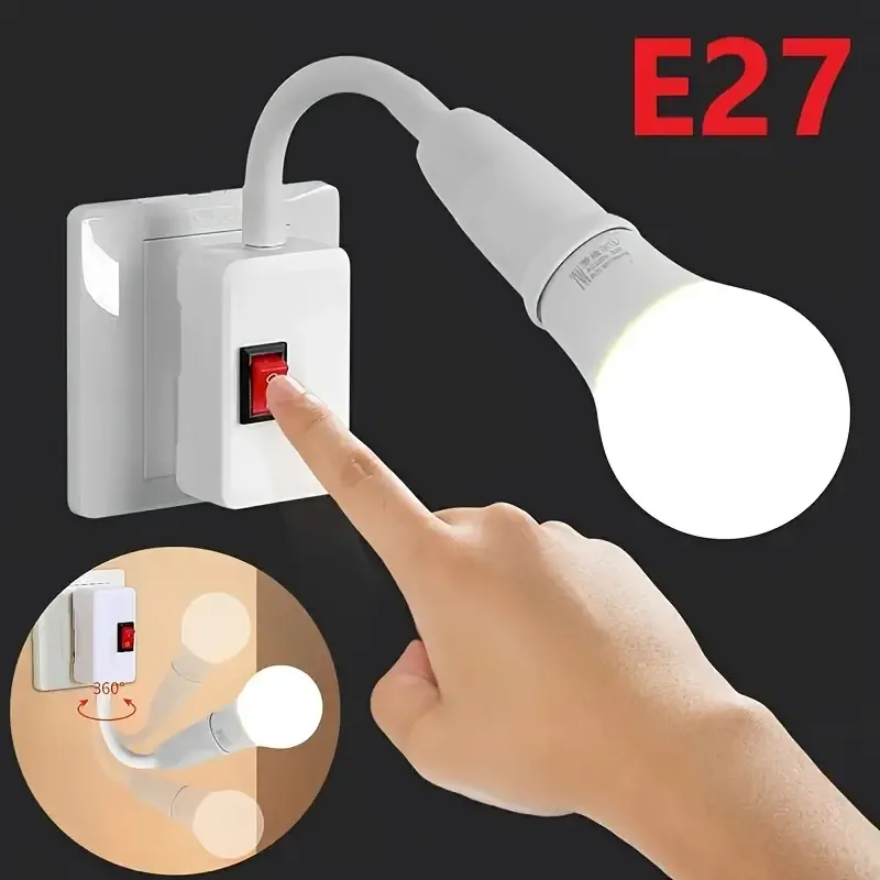 Flexible Universal Screw Lamp Holder