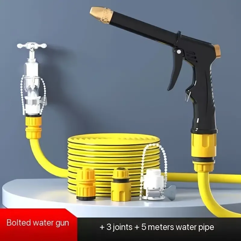 High-Pressure Car Wash Hose Set