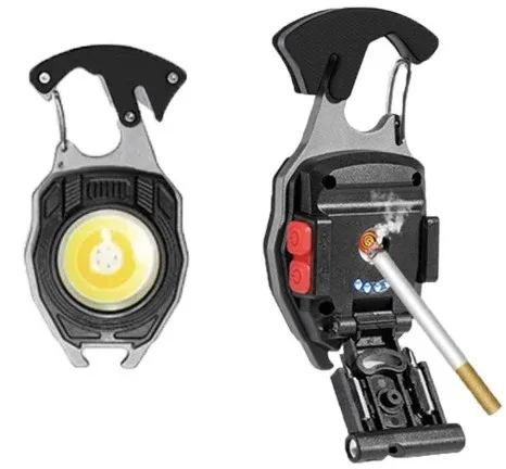 Powerful Beast™ Multifunction Keychain Flashlight