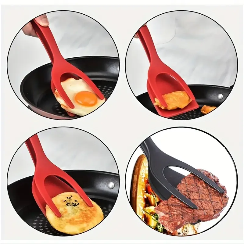 1PC Multipurpose Nylon Spatula - Non-Stick Steak, Fish, and Egg Flipper - Versatile Cooking Tool for Kitchen Use - Ideal for Thanksgiving, Christmas, Easter Holiday Cooking