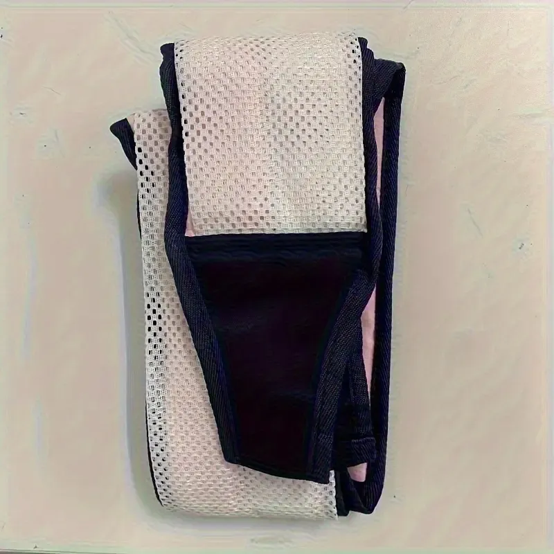 Adjustable Mesh Youngsters Sling with Stylish Stripes - Comfortable Cotton Blend, Perfect for 0-3 Years - Ideal Holiday Gift in Pink