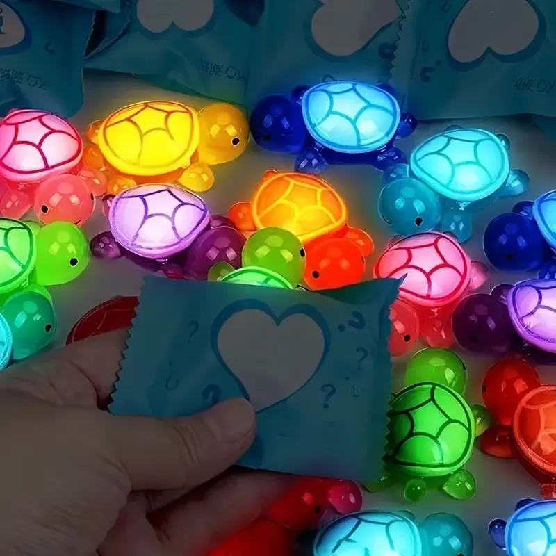 25pcs Glow-in-the-Dark 3D Turtle Blind Bags