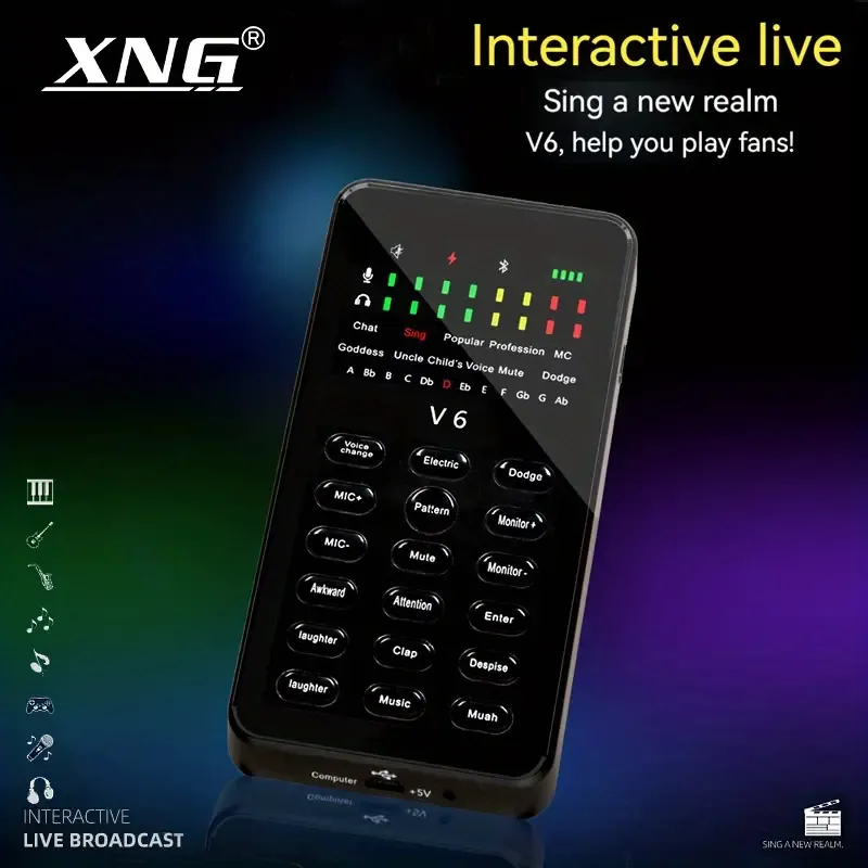 V6 Sound Card Professional