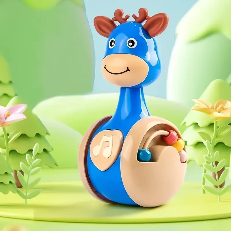 Sliding Deer Tumbler Baby Toy