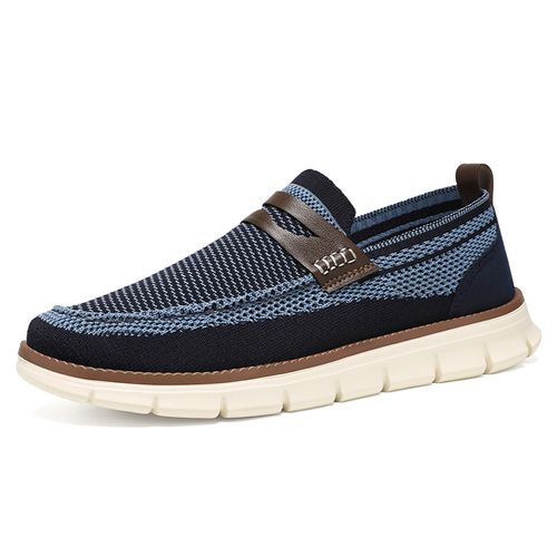 Comfortable Plus Size Men's Slip On Loafers Breathable