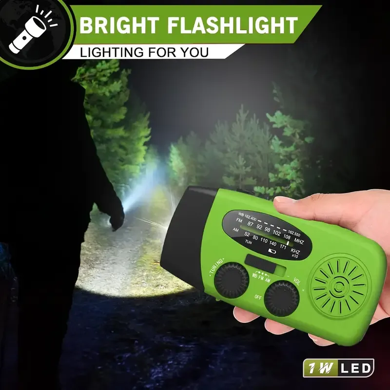 Emergency Hand Crank Radio with