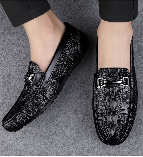 casual moccasins men's slip-on shoes