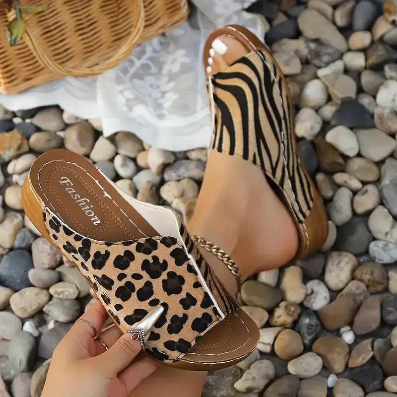 double-stitch soft-soled slippers for women