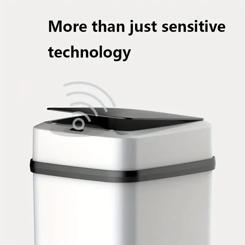 Smart Automatic Sensor Trash Can With Lid
