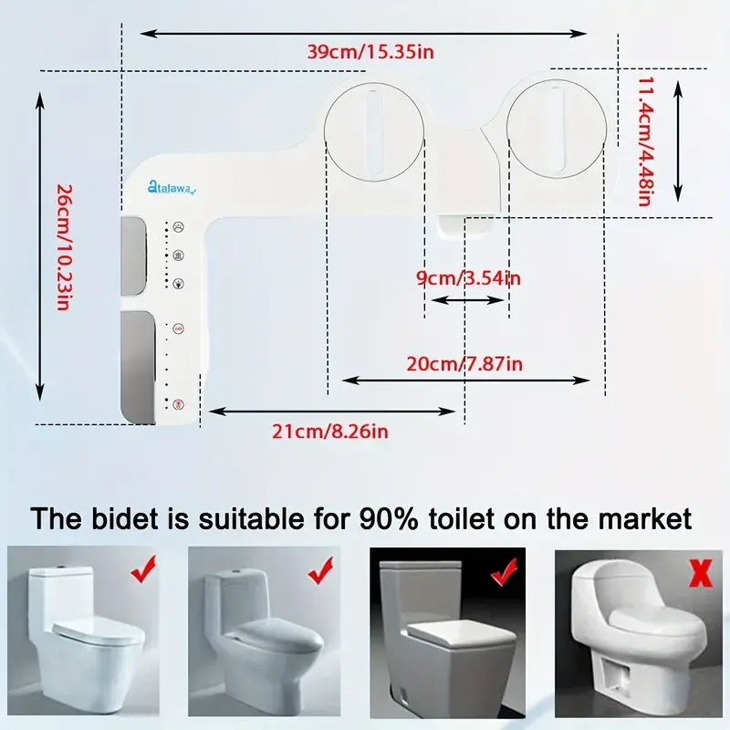 Three-function Smart Toilet Seat