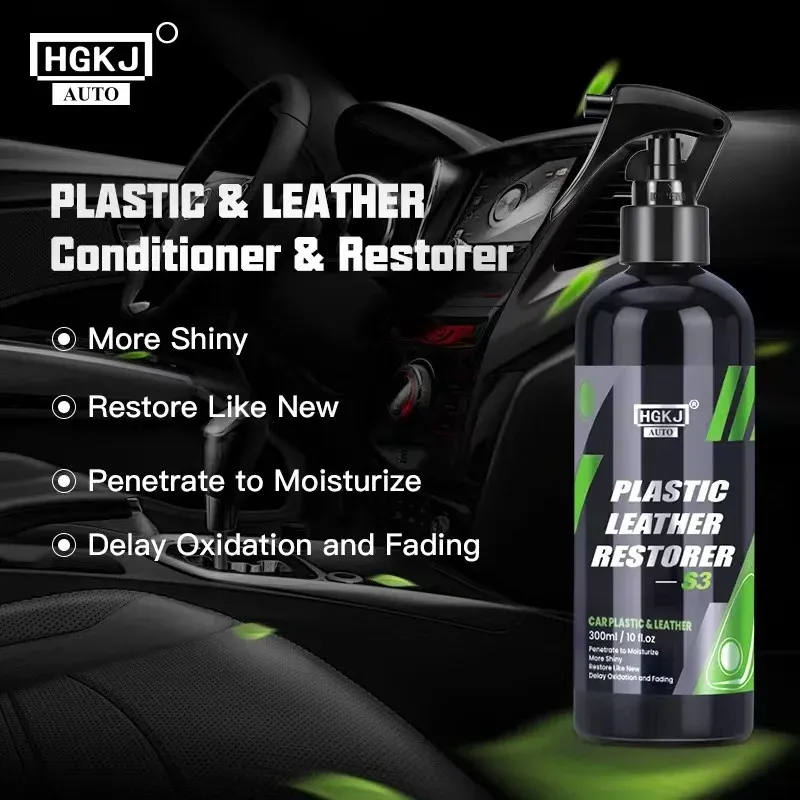 Interior Detailer  Plastic Leather Restorer Quick Coat For Car Interior Refurbish Leather Renovator Conditioner