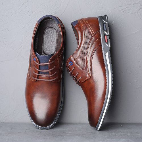 Soft sole soft leather business formal shoes for men