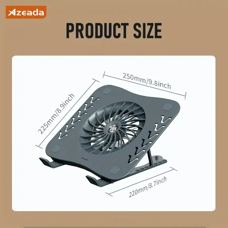 Foldable Laptop Radiator And Holder