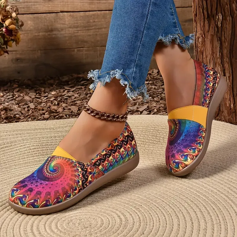 Women's Color Star Flats