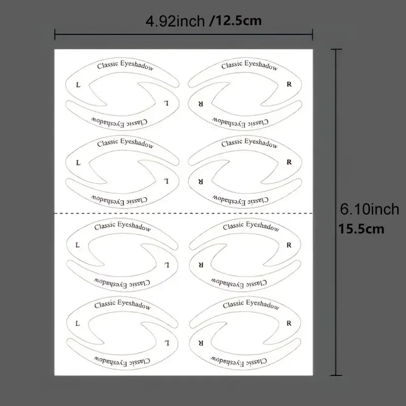 Cat Eyeliner Stencil Kit